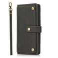 thumbnail image 2 of For Iphone 14 Pro Lanyard Leather Phone Case(Black),iPhone 16, 2 of 7