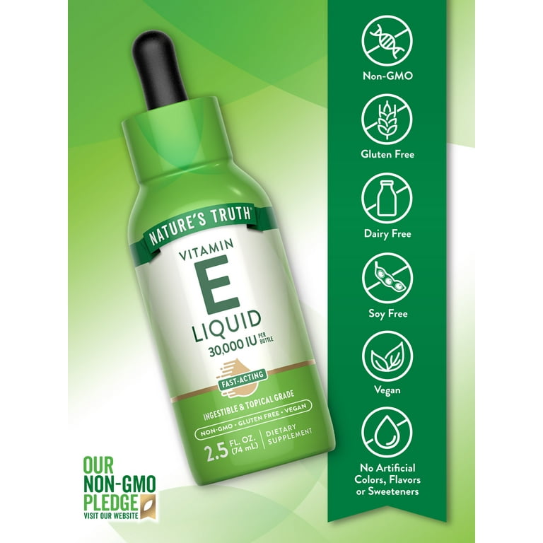 Nature's Truth Vitamin E Oil Liquid Drops