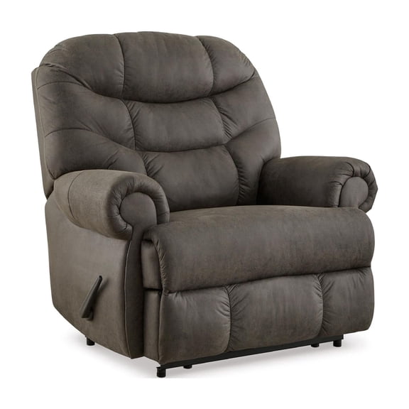 Signature Design by Ashley Camera Time Gunmetal Recliner