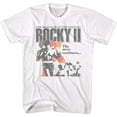 thumbnail image 1 of T-Shirt Adulte Blanc Rocky Ii Affiche 4TG, 1 of 2