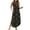 E, variant on Taqqpue Womens Summer Maxi Dresses Floral Tropical Print V Neck Sleeveless Dress Flowy Boho A Line Beach Long Sundress