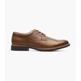 thumbnail image 5 of Nunn Bush Carmelo Men's Plain Toe Oxford, Cognac, 9.5, 5 of 8