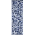 thumbnail image 3 of Nourison Whimsicle Botanical Bohemian Navy 2' x 8' Area Rug, (8' Runner), 3 of 8