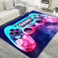 thumbnail image 1 of Game Rug Boys Game Controller Carpet, Non-slip 3d Gaming Area Rugs For Playroom-week, 1 of 4
