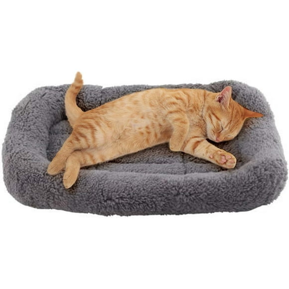 Pet Bed With Pillow, Design For Cozy Sleep For Kittens Rabbits Newborn Puppies, Non-Slip Bottom Ensures Minimal Noise In Cat Litter Stand Table Sofa (Check Size Before Purchase)