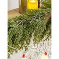 thumbnail image 2 of Christmas Decorations Indoor, 5.9 Feet Northfolk Pine Garland Christmas Garland for Mantle, Mantle Christmas Garland, Cedar Garland Real Touch Norfolk Pine Stems, 2 of 7