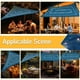 thumbnail image 5 of Vela de sombra triangular 150 LEDs 325 x 325 x 300 cm - Gris, 5 of 5
