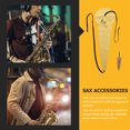 thumbnail image 4 of Saxophone Cleaning Cloth Made of Cotton for Musical Instruments Maintenance Yellow Lightweight and Durable 1 Set, 4 of 9