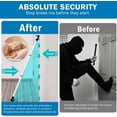 thumbnail image 3 of czcpp-Heavy Duty Sliding Door Security Bar, Adjustable 23"-47" Security Window Stopper Jammer for Home & Travel, Door Lock Stick Bar with Anti-Slip 360° Base Fits All Floors, Hotel/Apartment Safety D, 3 of 4
