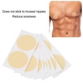 thumbnail image 4 of Men Nipple Covers, Adhesive Soft Portable Male Nipple Guard  For Exercise, 4 of 8
