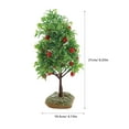 thumbnail image 4 of 2 Árboles Frutales Simulados Decorativos para Mesa de Arena, 4 of 7