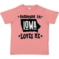 thumbnail image 3 of Inktastic Someone in Iowa Loves Me Souvenir Boys or Girls Toddler T-Shirt, 3 of 5