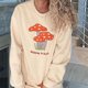 thumbnail image 2 of Moda damas casual manga larga cuello redondo estampado mujer sudadera con capucha blusa Fridja  ghj987+1429, 2 of 9