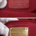 thumbnail image 5 of Pre-Owned Salvatore Ferragamo Vara Ribbon Nylon Tote Bag Red, 5 of 11