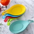 thumbnail image 4 of CAROOTU Heat Resistant Spoon Holder Silicone Spoon Rest Spoon Holder Durable for Kitchen, 4 of 6