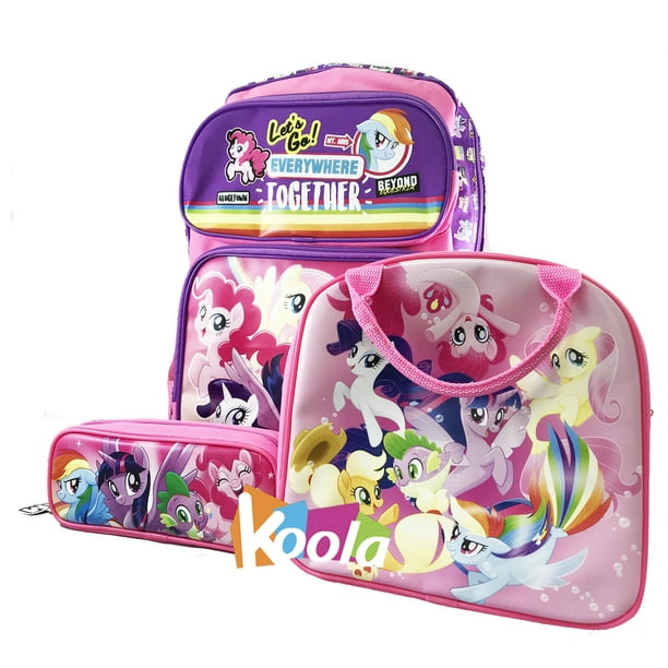 My Little Pony - My Little Pony School Backpack Lunch Bag Set 16