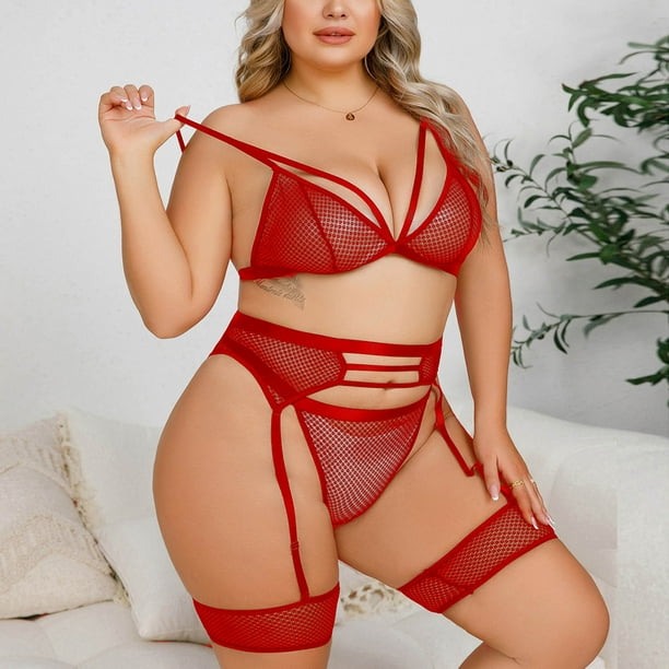 Sexy Large Intimate Underwear Women Lingerie Set