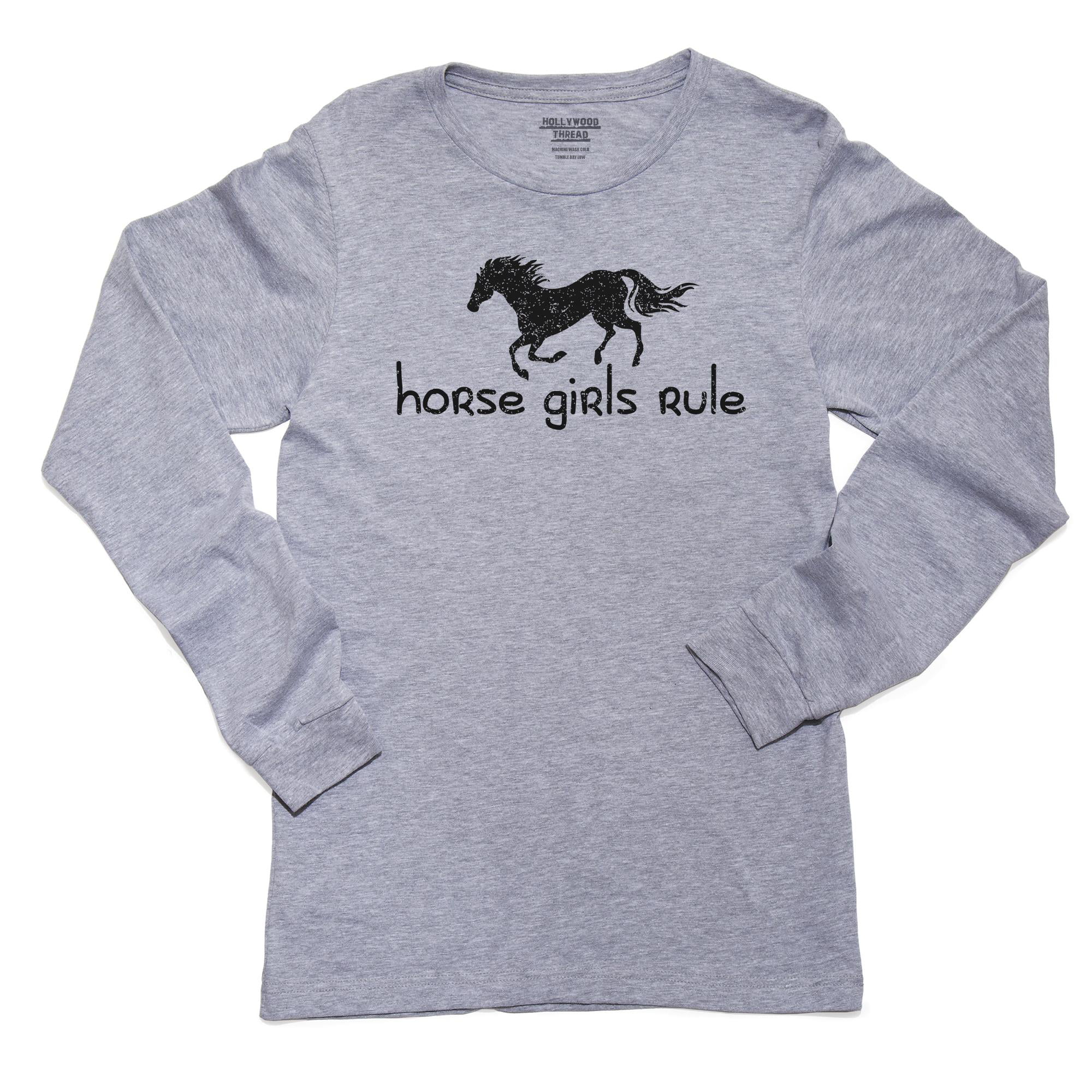 Sweatshirt Hold Your Horses Shirt Kids Horse Racing Horse Owner Gift Long sleeve Horse Riding Hoodie Equestrian V-neck Tank Top