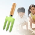 thumbnail image 4 of Herramientas de Jardín de Hierro perfecl Mini juego para niños pala rastrillo tenedor, 4 of 8
