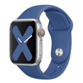 thumbnail image 1 of Correa de silicona para Apple Watch Band 44mm 40mm 45mm 41mm 49mm 42mm 38mm 44 45 mm pulsera iwatch Ultra series 7 se 3 4 5 6 8 banda Dengxun unisex, 1 of 2
