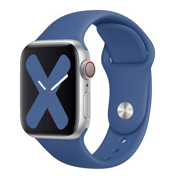 Correa de silicona para Apple Watch Band 44mm 40mm 45mm 41mm 49mm 42mm 38mm 44 45 mm pulsera iwatch Ultra series 7 se 3 4 5 6 8 banda Dengxun unisex