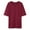 Wine, variant on BLVB Summer Short Sleeve Tshirts for Women Solid Color Crewneck Basic Tees Tops Dressy Casual Workout T Shirts