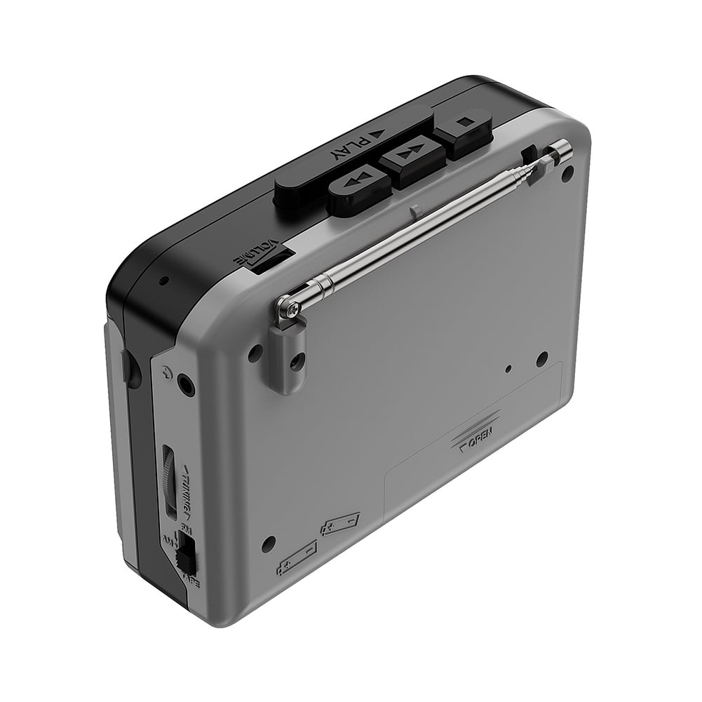 LoyGkgas Portable Cassette Tape Player with AM FM Radio Audio Music