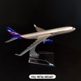 thumbnail image 3 of Réplica de avión de Metal a escala 1:400, Aeroflot, Siberia, Transaero, RU, Airlines, modelo de avión de aviación, juguete de regalo artístico en miniatura fundido a presión, 3 of 5