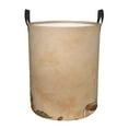 thumbnail image 6 of Lsque Engraved Coffee On Kraft Paper pattern Laundry Hamper Basket, Tall Woven Rope Hamper Basket for Clothes, Lightweight Storage Basket, Collapsible Waterproof-Small, 6 of 8