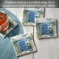 thumbnail image 6 of Thirstystone By The Sea Chairs 4-Pack Tumbled Tile Coasters, 6 of 7
