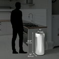 thumbnail image 7 of iTouchless 16 Gallon Dual-Deodorizer Round Open Top Trash Can and Recycle Bin, 60 Liter Stainless Steel Commercial Grade Trashcan, 10 Inch Opening good for Home, Restaurant, Restroom, Office, 7 of 7