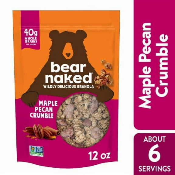 2X - Bear Naked Maple Pecan Crumble Granola