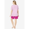 thumbnail image 2 of Dreams & Co. Plus Size Knit Pj Short Set, 2 of 6
