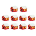 thumbnail image 1 of 10pcs Xmas Micro Paisaje Decoraciones Decorativas Mini Resina Navidad Casa Adornos, 1 of 7