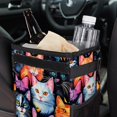 thumbnail image 6 of Cat Car Trash Can Mini Trash Can, Foldable with Lid, Leak-Proof, Hanging Storage Bag, 6 of 6