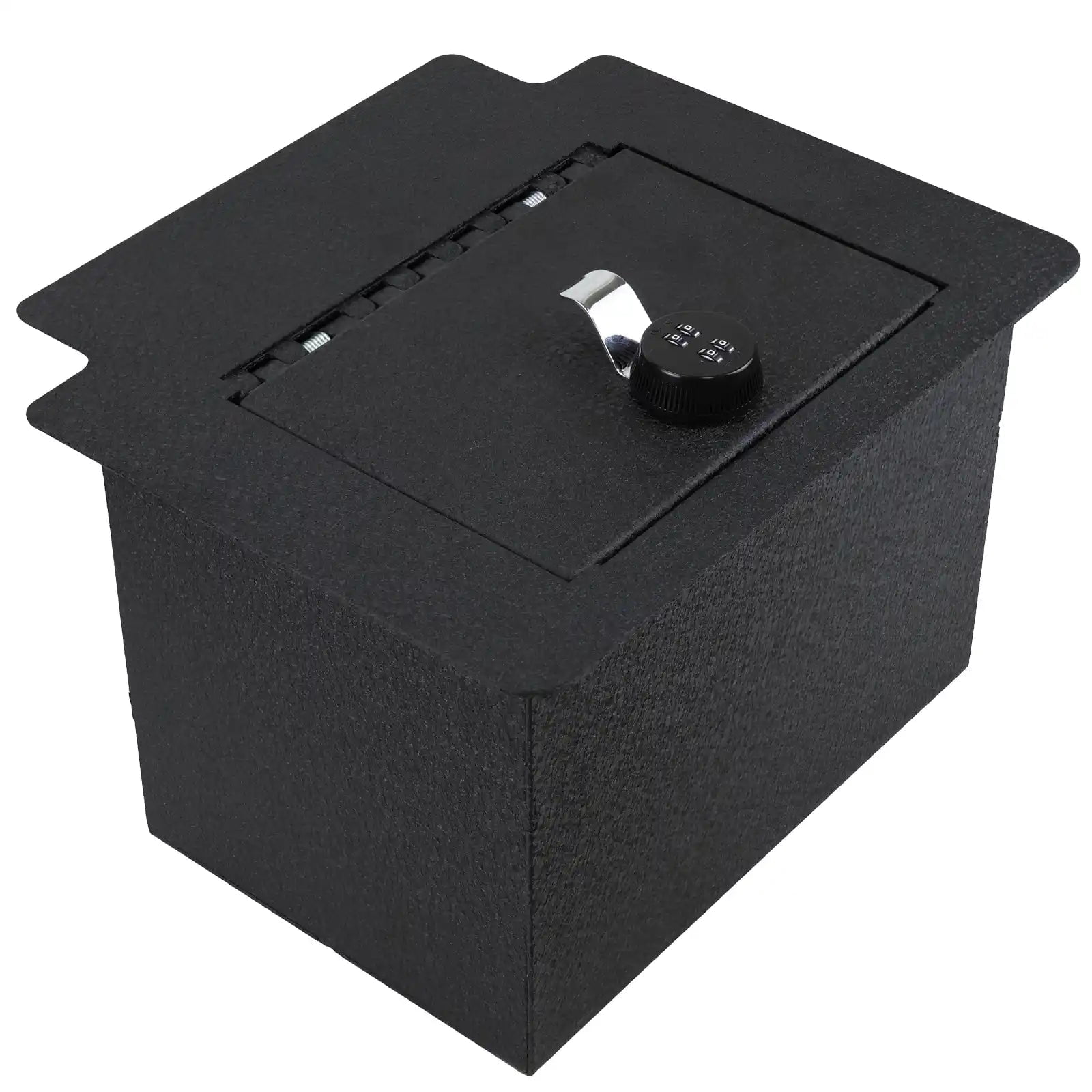 Center Console Safe Gun Safe, WASAI Premium Console Gun Vault Lockbox Compatible with Chevrolet Suburban, Tahoe & GMC Yukon 2021-2024. NOT Fit Electronic Sliding Console, 4-Digit Combination Lock.