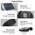 thumbnail image 4 of Mistaha Solar Powered Energy LEDs Wall Light Wall-Mounted Outdoor Lamp Sensitive Light Control IP65 Water, 4 of 8