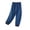 Dark Blue, variant on Girls Jeans, Jeans for Girls, Kids Lightweight Lyocell Cargo Flare Jeans Wide Leg Elastic Waist Summer Blue 7-8 Years