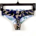 thumbnail image 2 of CALVIN KLEIN Intimates Green Stretch Floral Everyday Thong Size: S, 2 of 2