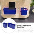 thumbnail image 4 of Fondo para Teléfono Holer Caja de Almacenamiento Diy Bolsa de Playa Insertar Accesio Gafas de Sol Auriculares Cosmético Monedero Organizador para Teléfono Celular Portátil, 4 of 7