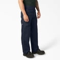 thumbnail image 3 of Pantalón de trabajo Dickies Loose Fit Double Knee azul marino oscuro 34x34, 3 of 6