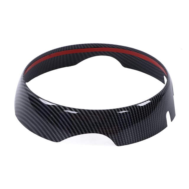 Couvre-cadre de Navigation, Style Fibre de Carbone Anti-Rayures 6.5 Po Anti-Uv Écran de Navigation Résistant aux Couleurs pour Voiture