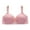 Pink, variant on QLEICOM Everyday Bras for Women, Women's Comfort Lift Wirefree Bra Comfortable Breathable Gathers No Rims Bra Cotton Thin Underwear Bras No Underwire Pink Cup 38/85BC