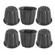 thumbnail image 3 of Canele Mold, Cannele Muffin Cup, 6Pcs Non-Stick Cannele Mould Gray-Black Canneles, 3 of 5