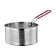 thumbnail image 3 of Escurridor de pasta de acero inoxidable, colador de fideos, cesta para freír, espumadera para alimentos 18 centímetros, 3 of 8