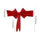 thumbnail image 3 of Pajarita decorativa elástica para respaldo de silla | Lazo flotante elástico para fiestas | Decoración de poliéster para fiestas de Navidad, bodas y comedores en casa., 3 of 9