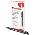 thumbnail image 3 of Universal 15521 Comfort Grip Ballpoint Retractable Pen, Blue Ink, Fine, Dozen (UNV15521), 3 of 7