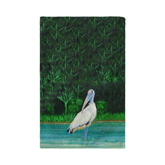Betsy Drake Dick's Wood Stork Kitchen Towel