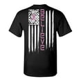 thumbnail image 1 of Awkward Styles Breast Cancer Awareness T-Shirt Believe Flag T Shirts for Men Back Print, 1 of 4