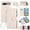 Beige, variant on Allytechgroup Wallet Case for Google Pixel 9, Zipper Pocket Phone Case with Card Slots, Crossbody Strap, Magnetic Closure Shockproof PU Leather Flip Folio Case for Girls Women, Beige